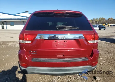 2012 Jeep Grand Cherokee Laredo из США, поврежденный, VIN 1C4RJFAG4CC220201